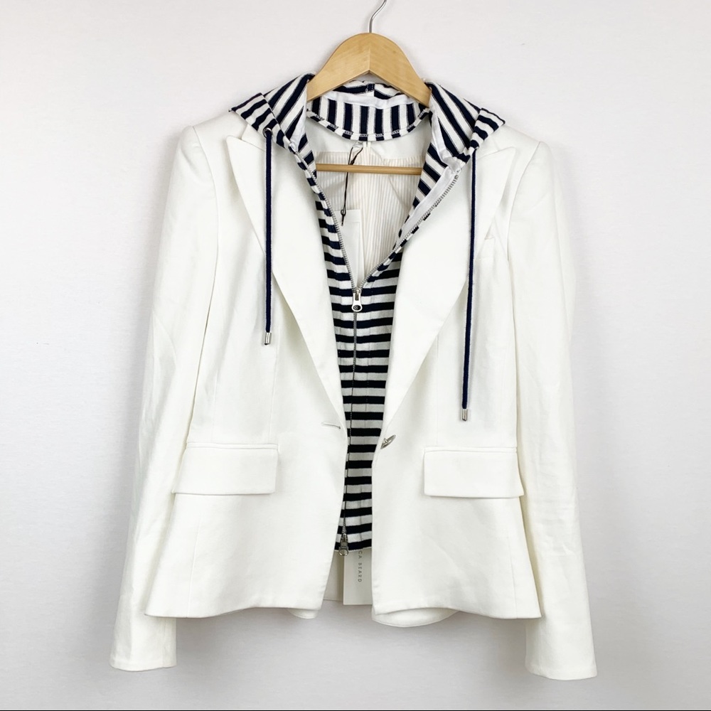 Veronica Beard Danielle Dickey Jacket Off-White 6 - Picture 4 of 8